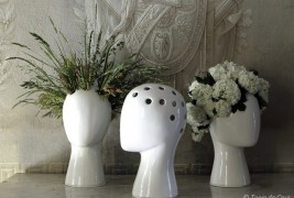 Wig ceramic vase - thumbnail_4