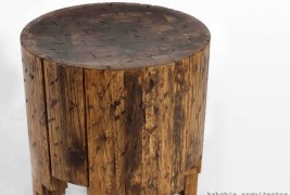 Salmi Negativo wood stool - thumbnail_3