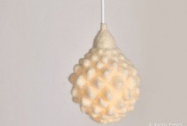 Knit felt lamp - thumbnail_2