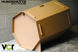 Cardboard dog house - thumbnail_2