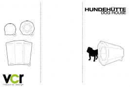 Cardboard dog house - thumbnail_6